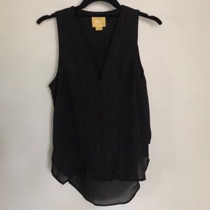 Anthropologie Black Maeve Tanktop